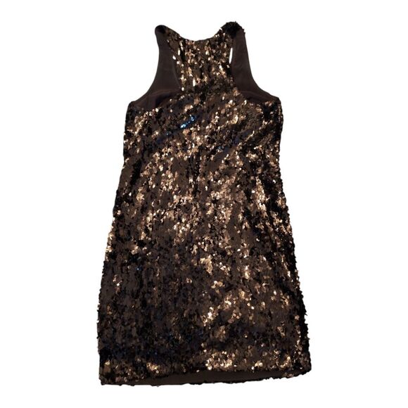 Vince Burgundy Sequin Raceback Dress Us 6 - Picture 3 of 5